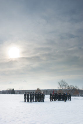 US Army Team Standing in Arlington Cemetery | Arlington Media, Inc.