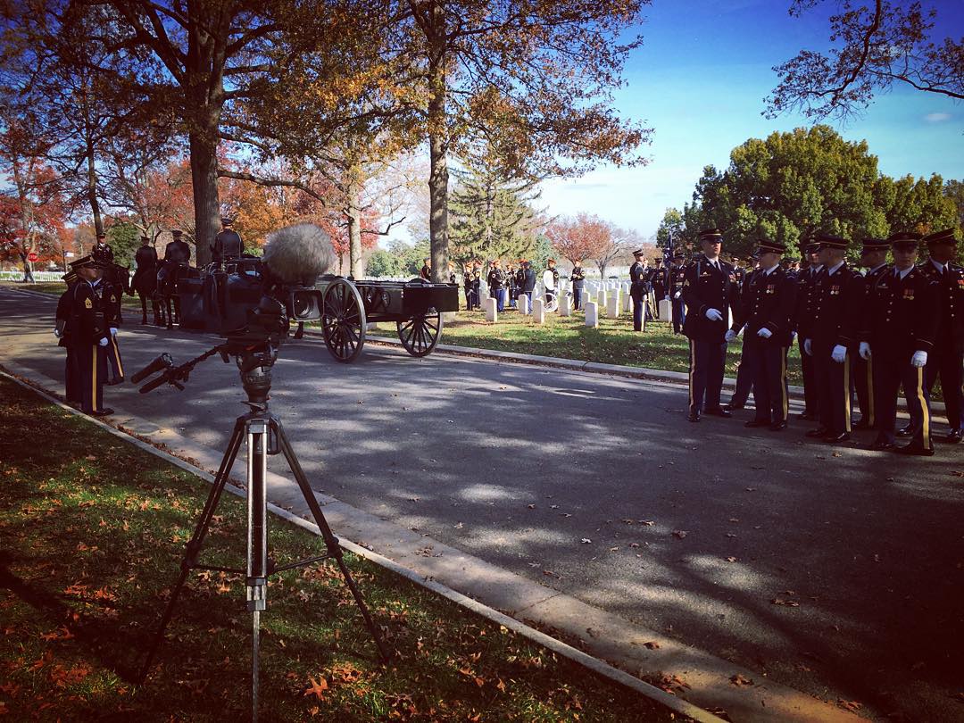 With the US Army at Grant Drive waiting for the family.
#Arlington⠀
#ArlingtonMedia⠀
#ArlingtonCemetery⠀
#ArlingtonNationalCemetery⠀