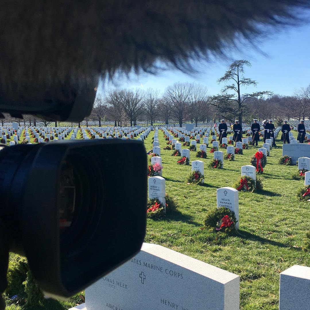 Getting ready for the next service with the US Marines in Section 60. 
#Arlington⠀
#ArlingtonMedia⠀
#ArlingtonCemetery⠀
#ArlingtonNationalCemetery⠀
