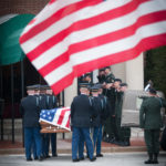 A US Army Casket Team Entering The Old Post Chapel | Arlington Media, Inc.