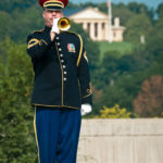 US Army Band Member on grounds that became court 9 | Arlington National Cemetery Photographers | Arlington media, inc.