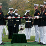 Arlington media full honor service With the US Marines in Section 59 | Arlington photography | Arlington media, inc.