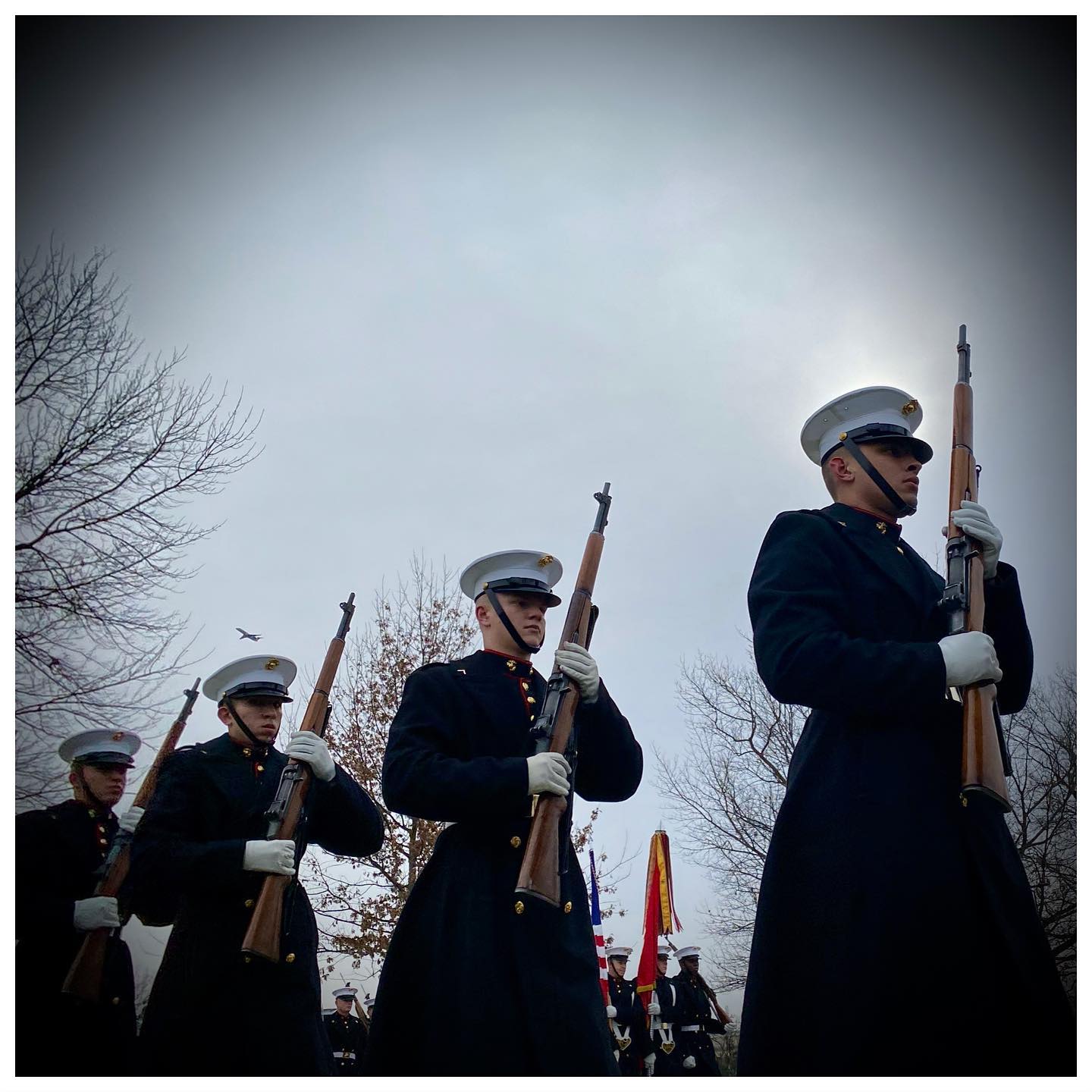 With the @usmarinecorps in section 71 of @arlingtonnatl 
#Arlington⠀
#ArlingtonMedia⠀
#ArlingtonCemetery⠀
#ArlingtonNationalCemetery⠀