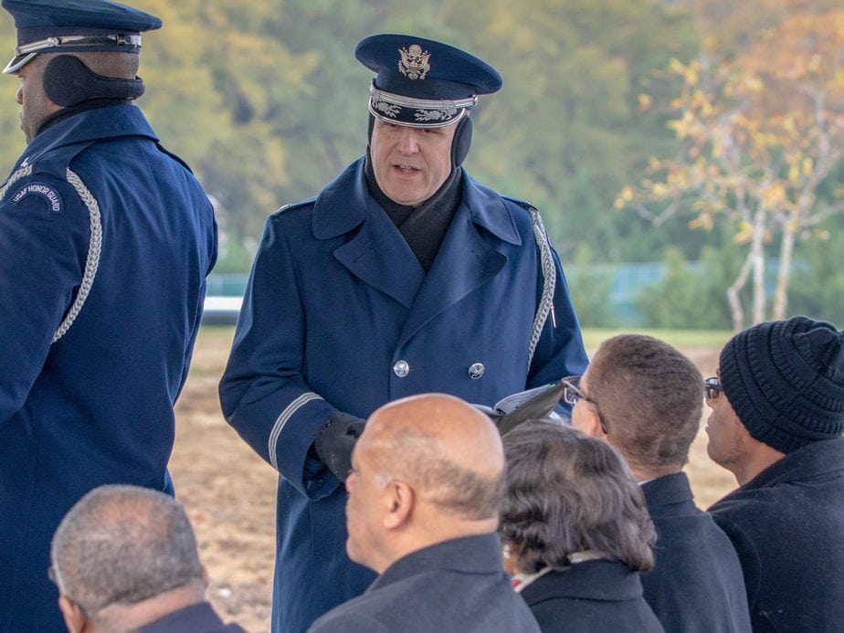 USAF Chaplain| Arlington Full Honors Funerals | Arlington Media Cemetery | Arlington media, inc
