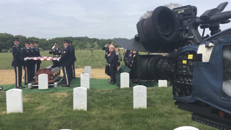 Covering a service in Section 57 with the US Army | Arlington National Cemetery | Arlington Media, Inc.