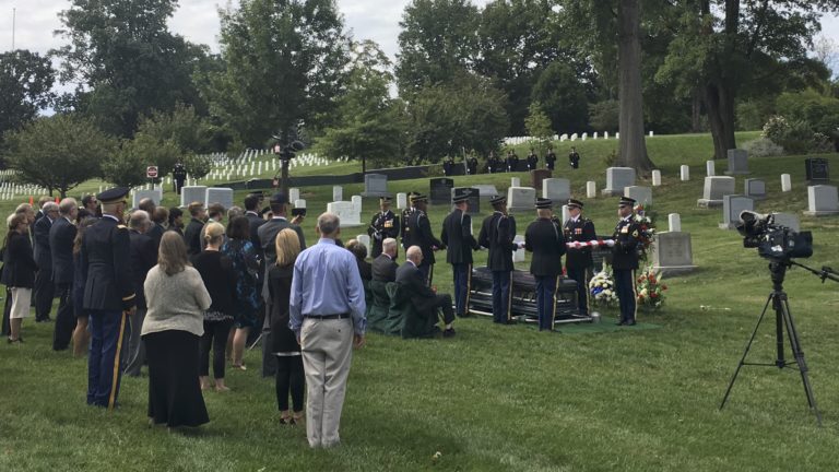 Covering an service in Arlington National Cemetery Section 6 with the US Army | Arlington Funeral Videography | Arlington Media, Inc.