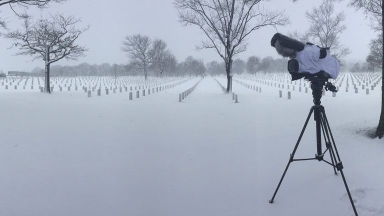 Arlington National Cemetery Section 59 In Winter | Arlington Media, Inc.