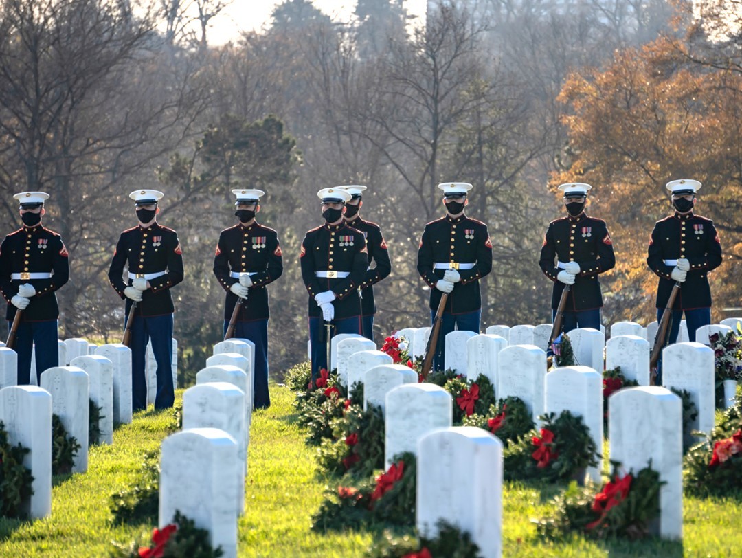 Today is Medal of  Honor day  at Arlington National Cemetery.

More than 400 Medal of Honor recipients are represented at Arlington National Cemetery, ranging from the Civil War to current conflicts.

There are three different types of Medal of Honor today: the original star shape established in 1861, which the Navy, Marine Corps and Coast Guard have retained; a wreath version designed in 1904 for the Army; and an altered wreath version for the Air Force, adopted in 1965. All three types are worn suspended below a neck ribbon.

On December 9, 1861, Iowa Senator James W. Grimes introduced a bill designed to "promote the efficiency of the Navy" by authorizing the production and distribution of "medals of honor." On December 21, 1861, the bill passed, authorizing 200 such medals to be produced "which shall be bestowed upon such petty officers, seamen, landsmen and marines as shall distinguish themselves by their gallantry in action and other seaman-like qualities during the present war" [the Civil War]. President Abraham Lincoln signed the bill, inaugurating the Navy Medal of Honor. 

Two months later, on February 17, 1862, Massachusetts Senator Henry Wilson introduced a similar bill to authorize the president "to distribute medals to privates in the Army of the United States who shall distinguish themselves in battle." The bill passed both houses of Congress, President Lincoln signed it, and on July 12, 1862, the Army Medal of Honor was established.

On August 10, 1956, legislation authorized the United States Air Force (established as a separate service branch in 1947) to create its own Medal of Honor. In 1965, the Air Force introduced its distinctive medal, which is similar to the Army's wreath design but larger and featuring the head of the Statue of Liberty. 

Arlington National Cemetery is the final resting place for many Medal of Honor recipients from the following conflicts:

Indian Wars
Civil War
Spanish American War
Philippine Insurrection
Boxer Rebellion
Mexican Service Campaign (Vera Cruz)
Haitian Campaign
World War I
Second Nicaraguan Campaign
World War II
Korean War
Vietnam War
Operation Iraqi Freedom