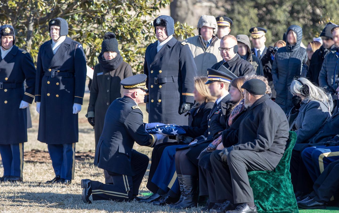 Today is National Gold Star Spouse Day.

Gold Star Spouses Day is a day dedicated to those whose spouses gave their lives while serving in the U.S. military or as a result of service-connected injuries or illness.

They are a vital and honored part of our country’s military community and history.

During World War I, families displayed small banners with a blue star for every immediate family member serving in the armed forces. If their service member died in service, the family replaced the blue star with a gold star. The gold star let the community know that their service member died or was killed while serving their country.

Today, the nation recognizes gold star survivors to show their deep gratitude.